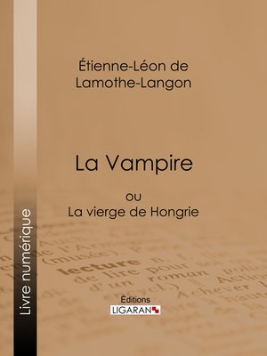cover image of La Vampire